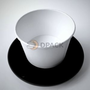 Paper Bowl Isi 50 Pcs/ Mangkok Kertas 27 oz (800 ml) - Tanpa Tutup/Lid