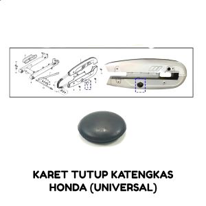Karet Tutup Katengkas Universal Honda - Rubbet Set Seal Sil Intip Penutup Kateng Keteng Bawah Segala Motor Honda