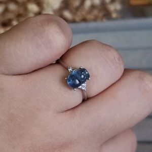 Aquamarine Pixiu Piyao #2 s925 (Sterling Silver) Ring