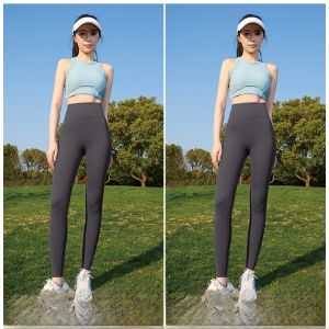 Miiow | High Waist Shark Skin Pants Womens Summer Thin Ice Silk Breathable Fitness Yoga Sports Shorts Bottoming Tights Cycling