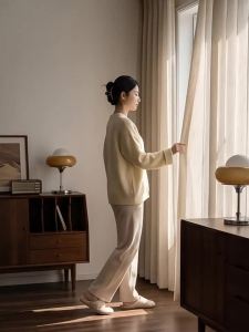 WEILAISHI | Translucent Privacy Curtain Linen