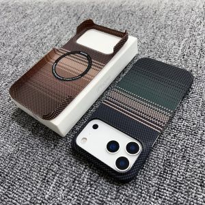 Frameless Carbon Fiber Starry Sky For Magsafe Magnetic Case For iPhone 17 Air 16 15 14 13 12 Pro Max Plus Wireless Charge Cover