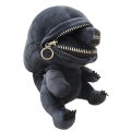 Alien Xenomorph Shaped Zipper Mouth Plush Doll Kawaii Plush Pillows Stuffed Toys Cartoon Decor Trendy Toy Birthday Present. 