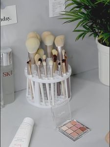 High-capacity 小红书爆款 Make up brush storage box Desktop storage eyebrow pen barrel Pencil Table Organize