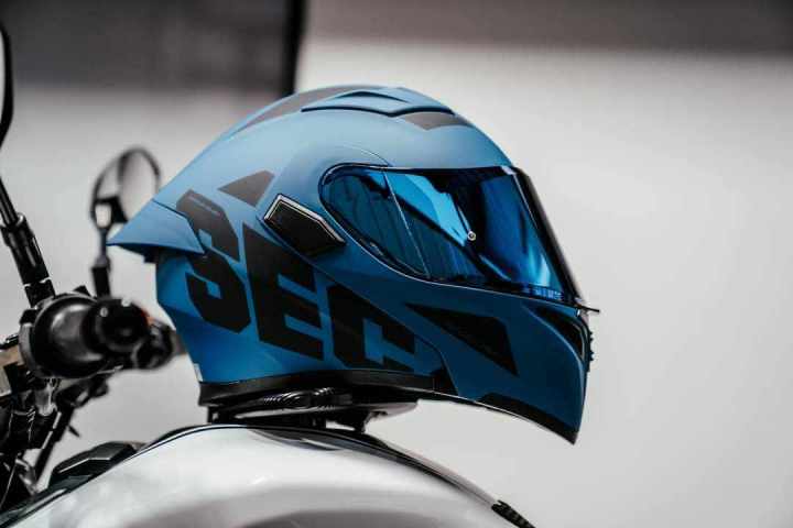 SEC WINDSTORM V3 MODULAR DUAL VISOR Black Red Blue White Grey