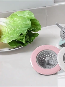 Saringan Wastafel Kitchen Sink Colander Silicone Drain Hair Catcher