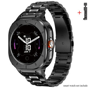 Stainless Steel Case+Strap for Samsung Galaxy Watch 7 Ultra 47mm Business Bracelet for Galaxy Watch Ultra 2025 Replacement Band
