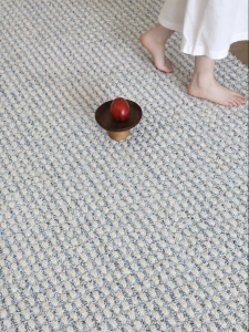 Customizable Size Fragrant and Creamy Style Wool Blend Carpet
