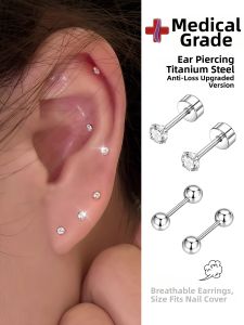 Lnieer | Lightweight and Durable Medical-grade Titanium Earrings