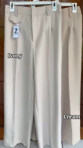 Zafira-Oropants Loose Pants Celana Panjang Wanita Highwaist Korean Style Bahan Semiwoll Celana Kantor Kulot