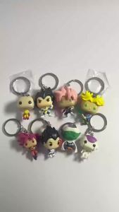 Bandai | New Pocket Keychain Nezuko Tanjirou Zenitsu Inosuke Keychain Cute Vinyl  Action Figure Toys