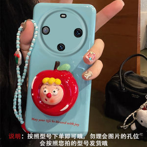 Cute Blue Sky Huawei Mate60 pro Phone Case with Stand And Bracelet Girl Friendly Protective Shell for Mate50 Mate70 Apple 40E 30 20