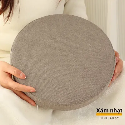 Besee | Đệm Ghế Tròn Mềm Mại Có Dây Đai Có Thể Giặt