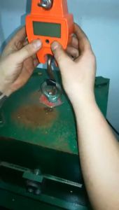 300kg Mini Crane Scale LCD Digital Electronic Stainless steel Hook screw Hanging Weight Crane Scales Weighing Balance