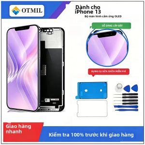 Thay Thế Màn Hình LCD OLED iPhone 13 Nguyên Bộ Kèm Khung Cảm Ứng Và Bộ Dụng Cụ - Dễ Dàng Lắp Đặt Cho Các Mẫu A2482 A2633