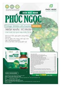 Viên thảo dược thiên nhiên ngủ ngon PHÚC NGỌC lọ 30viên