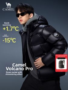 CAMEL | Volcano Pro Goose Down Jacket Outdoor Cold Resistance