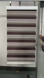 Blinds Venetians korean zebra duo roller blinds for window Color block blinds 60x160/80x160/100x160/120x160/140×160/160×160/180×160cm