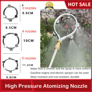 หัวฉีด M14แรงดันสูงขนาด3/4/5หัวฉีดสปริงเกลอร์หัวฉีดเครื่องพ่นไฟฟ้าสำหรับสวนเพื่อเกษตรกรรมเครื่องจ่ายสเปรย์พ่นหมอกควันละอองน้ำ