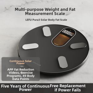 LEFU | Solar-Powered Weight Loss Smart Accurate Body Fat Scale