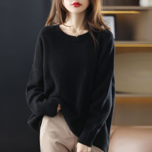 Relaxed Loose Fit Turtleneck Sweater Wool