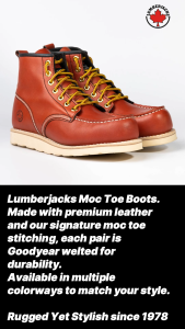 Lumberjacks Goodyear Welt Ankle Boots 7272