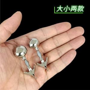 Sea Fishing Rod Fish Bite Alarm New Arrival Iron Clip Single-Headed Bell Anti-Rotation Anti-Dumping Loud Sound High Sensitivity Casting Rods Bell