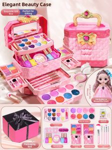 KAKABEIER | Non-toxic Washable Kids Makeup Set