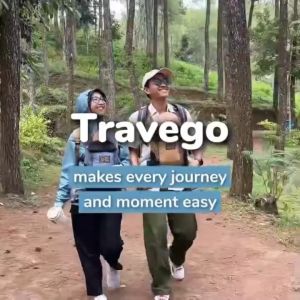 CuddleMe Travego Carrier Gendongan Traveling Bayi SSC MShape Compact NewBorn Waterproof