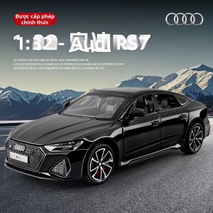 CHEZHI | Mô Hình Xe Hơi Thể Thao Sedan Audi RS7 Bằng Hợp Kim Đen Samurai Chính Hãng