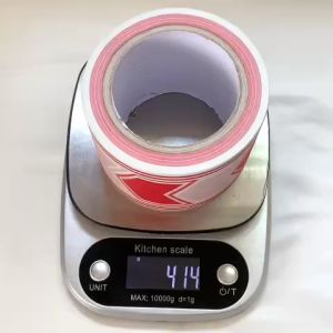 1 Cuộn băng keo cảnh báo Khu Vực Cắm Vào rộng 8cm dài 100 mét lõi giấy 3mm giá tại xưởng- Shop Út Lớn