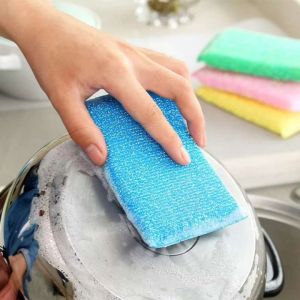 Spons Cuci Piring Sponge Gosok Dapur Anti Minyak Spon Scouring Pad Dashwashing