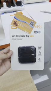 WD Elements SE SSD 480GB Black Speed uo to 400MB/s Model : WDBAYN4800ABK-WESN