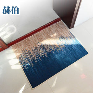 Nordic Style Home Entrance Door Mat Anti-Slip Water Absorbent Living Room Floor Mat Door Threshold Rug Comfortable Indoor Mat
