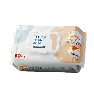 TOOCA BEAR | Infant Oral and Hand Wet Wipes 80 Sheets