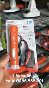 Đèn pin tích điện siêu sáng 3w cầm tay chất lượng