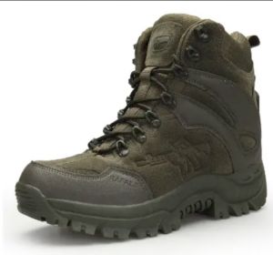 ALVIN Fabric High Cut Tactical Boots for Military Outdoor and Hiking Activities