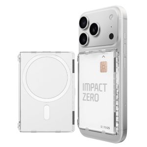 Magnetic Wallet for iPhone 17/16/15/14 Series2-Card Mag Safe Card Holder Secure Flip Cover PC Magnet Phone Wallet clear