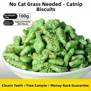 ZHUCHONG | Cat Mint Biscuit For Dental Grinding