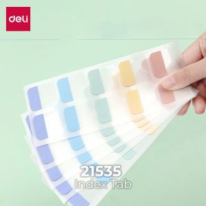 Deli Index Tab / Penanda / Pembatas Halaman Kertas Plastik 2153X