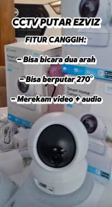 CCTV PUTAR Ezviz original pantau lewat hp