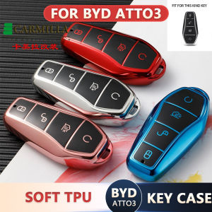BYD ATTO 3 Chrome TPU Key Cover Key Case Key Bag Accessories