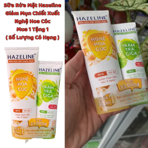 Sữa Rửa Mặt Hazeline Giảm Mụn Chiết Xuất Nghệ Hoa Cúc 100gDịu nhẹ cho da không gây khô da.