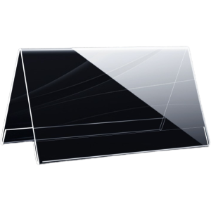 SVIAO | Transparent V-shaped Desk Signage