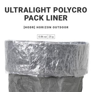 [HODRGEAR] Ultralight Pack Liner Polycro Bag Packing Waterproof Ultralight Backpack for Hiking Trekking UL Lightweight Gear Acc