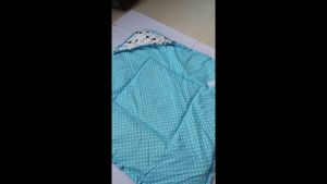 Selimut Bayi Topi Karakter baby blanket oodie blanket baby kado lahiran bayi BONUS TAS Totebag