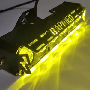 6-bulb Laser Shooting Lights mini driving light Full Set Projector grill 40W Motor HeadLight