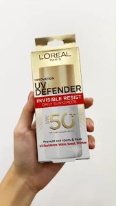 Kem Chống Nắng Loreal Paris Cho Da Thiên Dầu Defender Serum - Invisible Resist SPF50+ PA++++ 50ml Chính Hãng