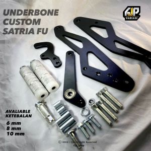 Underbone custom satria FU suzuki satria plat besi tebal 10 mm
