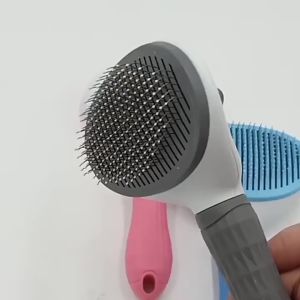 หวีกำจัดขน หวีสุนัข หวีแปรงขนสัตว์เลี้ยง ที่แปรงขนสูง แมว มีปูกดเพื่อใช้ด้วย ทำความสะอาดง่าย แปรงขนแมว PET Comb